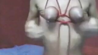 Bondaged Blonde Beauties - Fetish Fantasy with Dominatrix & Submissive