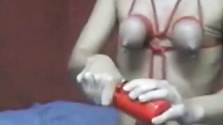 Bondaged Blonde Beauties - Fetish Fantasy with Dominatrix & Submissive
