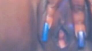 Big Booty Bouncing On A Dildo - Curvy MILF Rides Hard For Her Fans