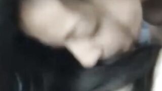 Long Haired Babe Gives Blowjob in Erotic Artistic Manner