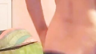 Grandma's Mature Hands Exploring Her Old Pussy