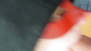 Vampiric Role-Play Goth Teen Facesitting Blowjob with Facial cumshot