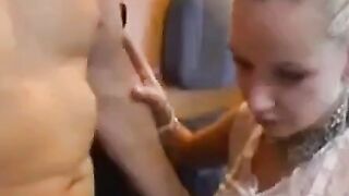 Interracial Encounters - Norwegian Milf Rides A Black Stud