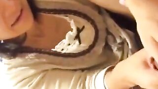 MILF Sensual Oral Pleasure - Exotic Brunette Babe Fellatio Skillfully