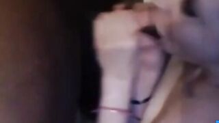 Interracial Couple's Passionate Lovemaking Session - HOT BLONDE AMATEUR