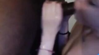 Interracial Couple's Passionate Lovemaking Session - HOT BLONDE AMATEUR