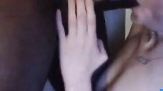 Interracial Couple's Passionate Lovemaking Session - HOT BLONDE AMATEUR