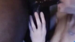 Interracial Couple's Passionate Lovemaking Session - HOT BLONDE AMATEUR