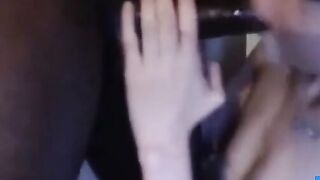 Interracial Couple's Passionate Lovemaking Session - HOT BLONDE AMATEUR