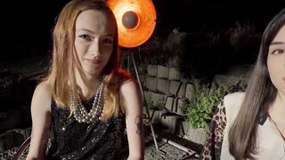 Lesbians Share Their Girlfriends For A Threesome And Double Penetration
