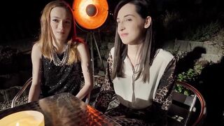 Lesbians Share Their Girlfriends For A Threesome And Double Penetration