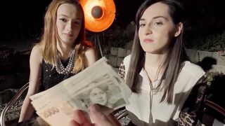 Lesbians Share Their Girlfriends For A Threesome And Double Penetration