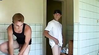 Twinks in Boxers - Intimate Couple's Morning Routine