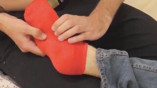 Rough Anal Drillings - Foot Fetish Gay Porn Action with Hot Twinks