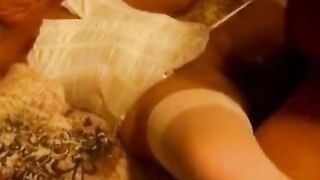 Blondie Babe Gets Her First Interracial Threesome