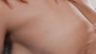 Anal Tease & Threesome - Two Hot Blondes Share A Hunk's Hard Dick
