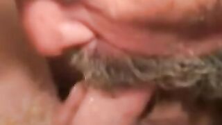 Mature Bear's Passionate Blowjob Session