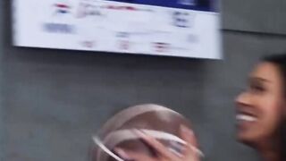 KINKY SPORTS GIRL JAYNE DOH FUCKED BY LAWSON IN BASKETBALL COURT