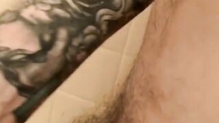 Straight-GuysExposed - Straight Guy Shows Off His Ink & Hard Dick
