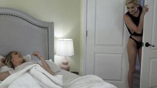 Boss-Lady's Babesitters in Lesbo Heaven - Hot MILF & Teen Girl Scout Foursome