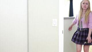 Teen Petite Blondie HaleySpade's Pure Pleasure - POV Sex with Big Dick