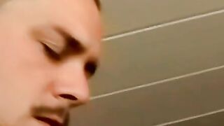 Black Perv's Raw Load Down Throat - Ebony Guy Fucked Hard By White Stud