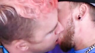 Leo Blue's Make-Out Sessions - Passionate Kissing Session With Famous Porn Star