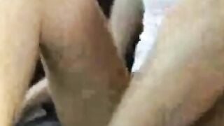Exhibitionistic Blonde Babe Shows Off Her Pussy in Public - POV