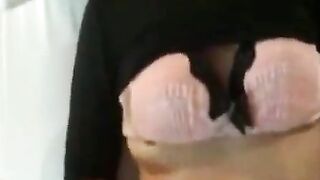 Japanese Milf Masturbates Before Sucking And Riding A Huge Dick