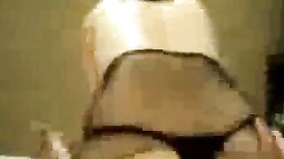 Japanese Milf Masturbates Before Sucking And Riding A Huge Dick