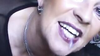Dirty Talking German Granny - Old Man Fucks Mature Woman