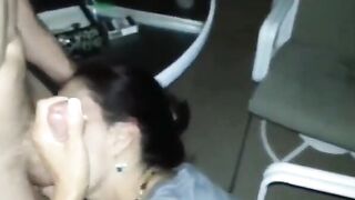 Partying Hard! Sexy Brunette Babe Sucks And Swallow's Her Hot-Boyfriend's Load