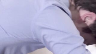 Step-Daddy's Camera Catches Stepson Fucked Hard in Ass