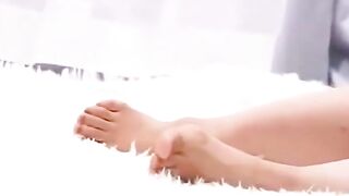 Sensual Japanese Wife Riding A Hard Dick In The Bathroom