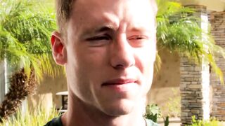 Outdoor Threesome - Three Ink-Shaded Jockstraps Fuck Bare