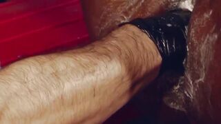 Race Cooper Fistfucked Hardcore - Sloppy Blowjob & Anal Threesome
