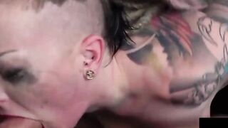 Ink-Stained Beauties #2 - Rough Sex with Hot Daddy & Passionate Blonde