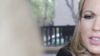 Bubble Butt Blondie Teens Share A Big Dick With Mommy's Girl