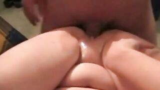 German Threesome Action! Hot MILF Sandra Shine FFM Sex Adventure