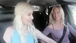 Petites-VeraBlossom & MilfSerenSirens - Lesbian Pussies Licking Each Other Clean
