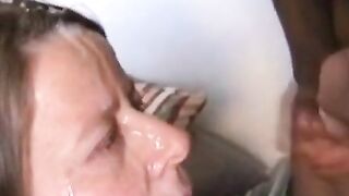 Swedish Blonde Teen's Facial Finish in Borlänge