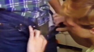Beard Me - Hot Blonde Babe Sucks & Rides A Beardless Hunk's Big Dick