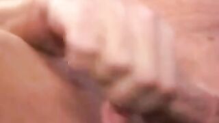Mature MILF Stroking Off Her Older Stud - Explosive Ending