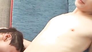 Raw & Uncut Twinks Bareback Threesome - Intense Orgasm For All Three Guys