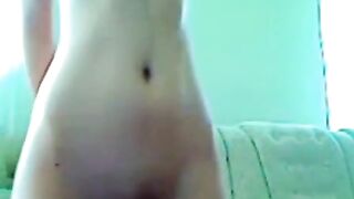 Nerd Girl Masturbates On Cam - Close-Up Pussy Play For Your Pleasure