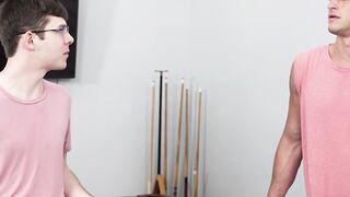 Dakota Lovelley Fucked Hard By Two Hunk Studs - POV Blowjob & Creampie