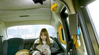 Russian Slut Kate Quinn Rides A Taxi Driver For Fare And Gets More Than She Bargained For