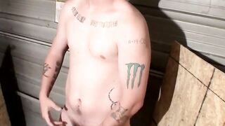 Fit Guy Shows Off His Muscular Body And Big Dick In The Gym