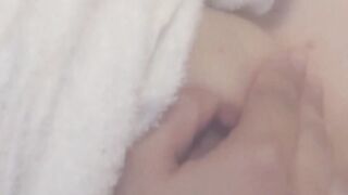 Asian Babe Fingers Her Wet Pussy in Close-Up POV