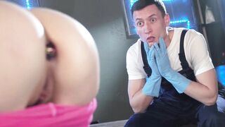 Ass-Pounding Perfection" - Anal Sex with an Athletic Guy & Hot Babe in Perfect Body Condition